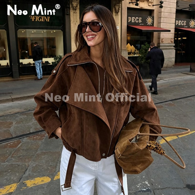 Streetwear Brand China - Neo Mint Autumn New Brown Oversized