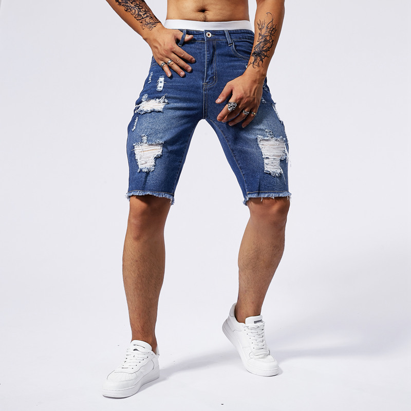 2025 Summer New Men's Ripped D - đánh giá và giá Streetwear Brand New