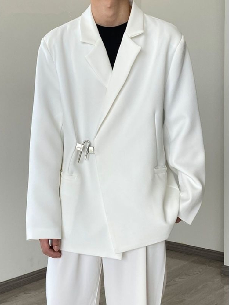 Men's White Casual Blazer Set  - đánh giá và giá Brand Streetwear Instagram